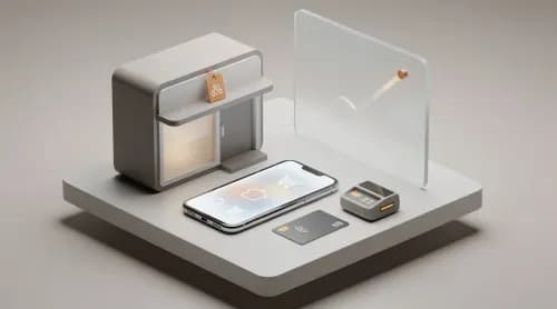 3D-Illustration zu Black Friday, Payment-Apps und E-Commerce-Trends im Überblick